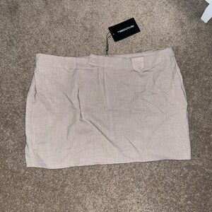 PLT Tan Mini Skirt | Size US12
